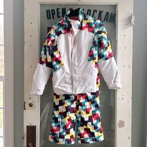 Obermeyer kids snowsuit sz 14-16 jacket & 10-12 pants.